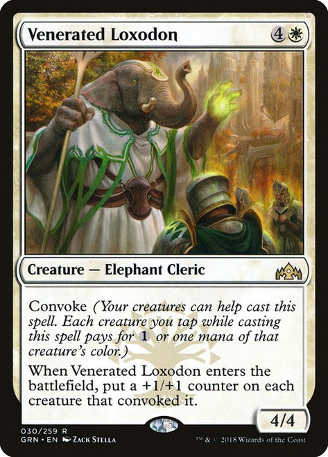 Venerated Loxodon (GRN) (Foil) (#30)
