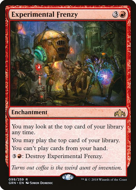 Experimental Frenzy (GRN) (Foil) (#99)