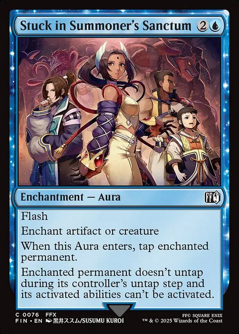 Stuck in Summoner's Sanctum (FIN) (Foil) (#76)