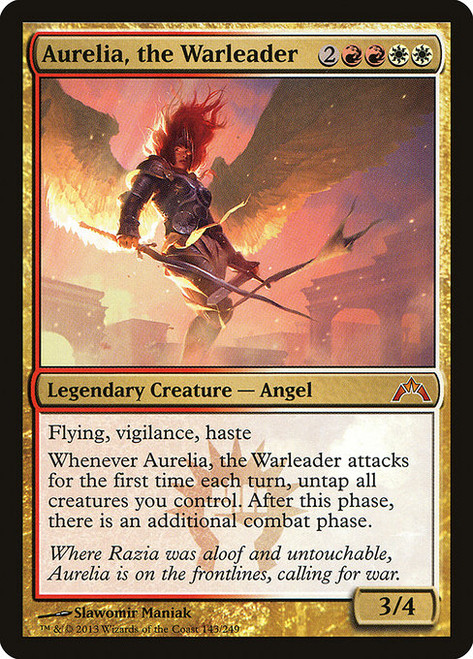 Aurelia, the Warleader (GTC) (#143)