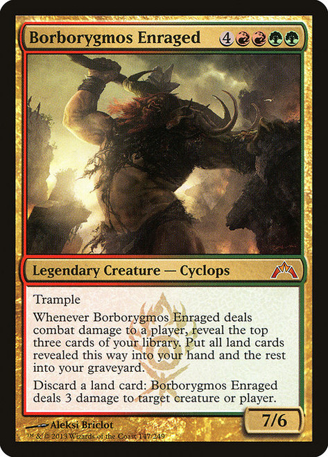 Borborygmos Enraged (GTC) (Foil) (#147)