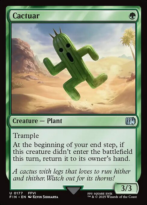 Cactuar (FIN) (Foil) (#177) Cactuar (FIN) (Foil) (#177)
