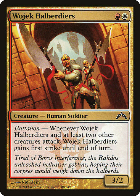 Wojek Halberdiers (GTC) (Foil) (#208)