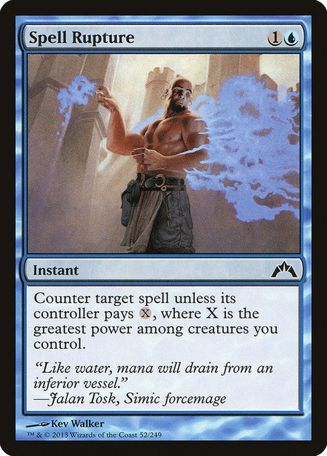 Spell Rupture (GTC) (Foil) (#52)