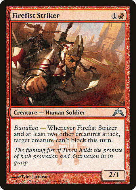 Firefist Striker (GTC) (Foil) (#90)