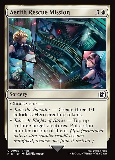Aerith Rescue Mission (FIN) (Foil) (#5)