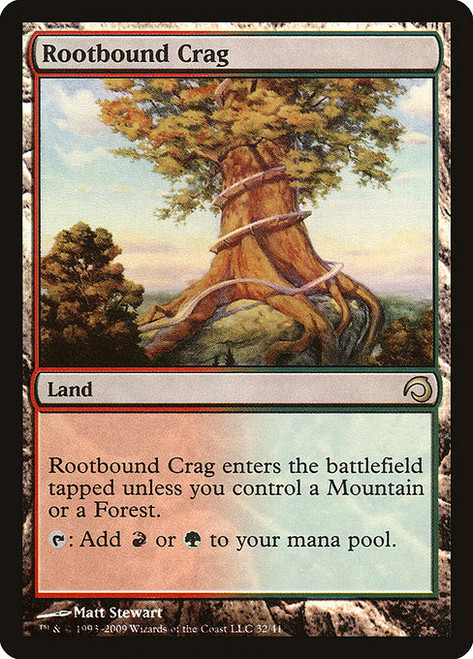 Rootbound Crag (H09) (Foil) (#32)