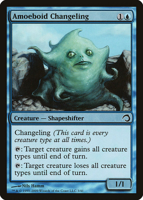 Amoeboid Changeling (H09) (Foil) (#3)