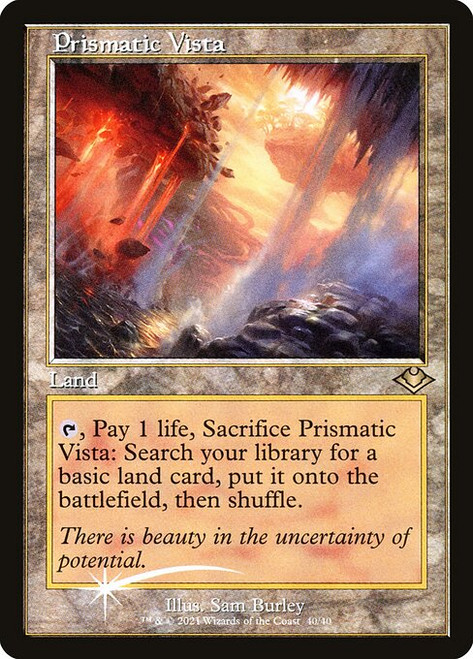 Prismatic Vista (H1R) (Foil) (#40)