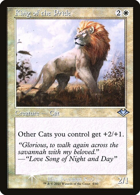 King of the Pride (H1R) (FoilEtched) (#4)