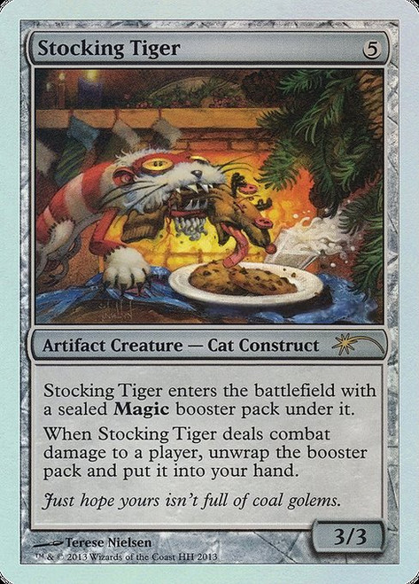 Stocking Tiger (HHO) (Foil) (#13†)