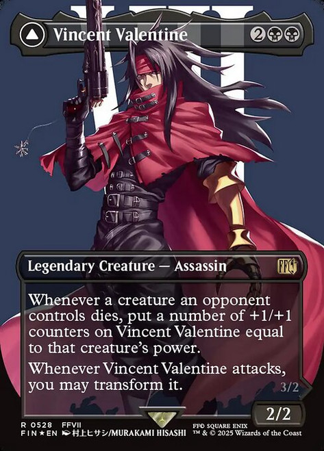 Vincent Valentine // Galian Beast (FIN) (SurgeFoil) (Borderless) (#528)