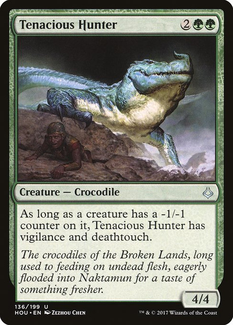 Tenacious Hunter (HOU) (Foil) (#136)