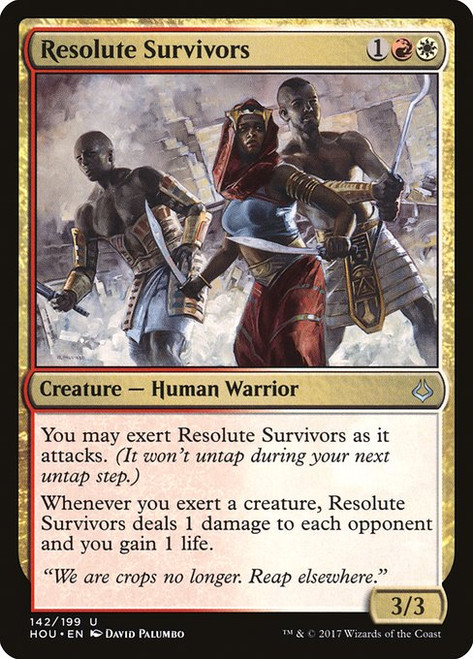 Resolute Survivors (HOU) (Foil) (#142)