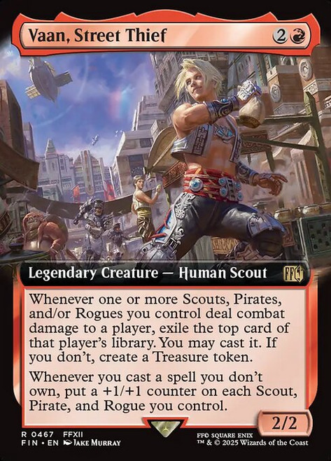Vaan, Street Thief (FIN) (Extended Art) (#467)