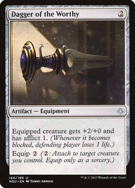 Dagger of the Worthy (HOU) (Foil) (#160)