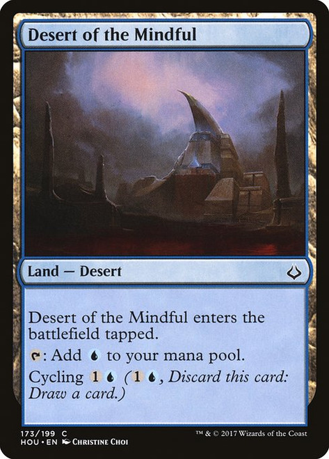 Desert of the Mindful (HOU) (Foil) (#173)