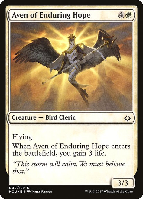 Aven of Enduring Hope (HOU) (Foil) (#5)