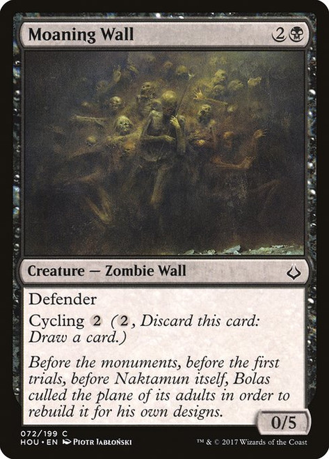 Moaning Wall (HOU) (Foil) (#72)