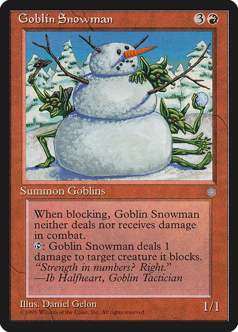Goblin Snowman (ICE) (#191)