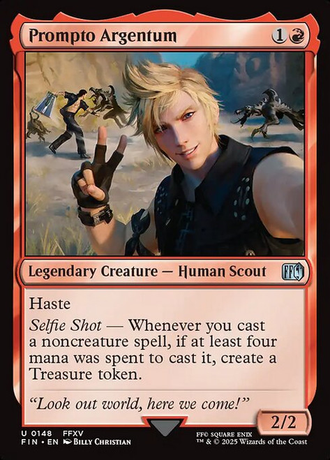 Prompto Argentum (FIN) (Foil) (#148)