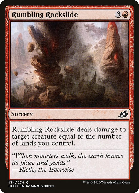 Rumbling Rockslide (IKO) (#134)