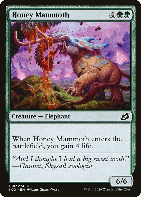 Honey Mammoth (IKO) (Foil) (#158)