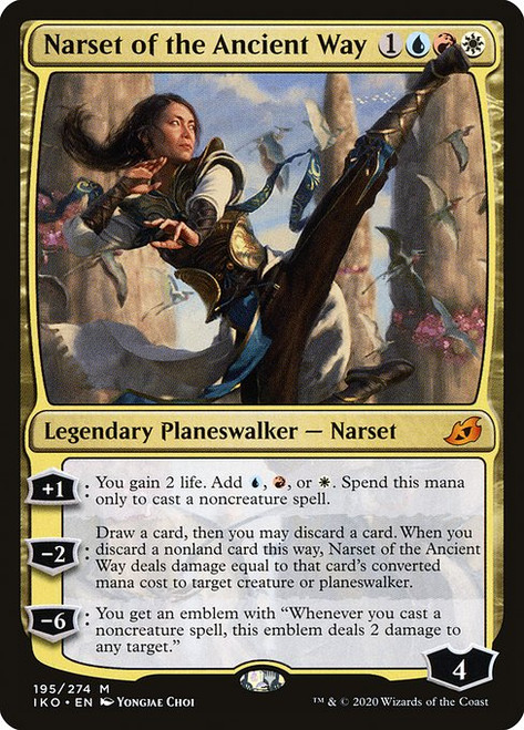Narset of the Ancient Way (IKO) (Foil) (#195)