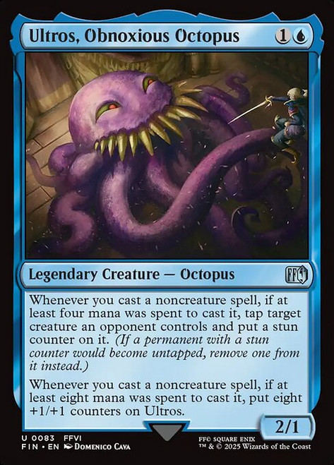 Ultros, Obnoxious Octopus (FIN) (Foil) (#83)
