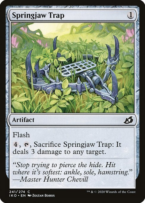 Springjaw Trap (IKO) (Foil) (#241)
