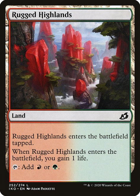Rugged Highlands (IKO) (Foil) (#252)