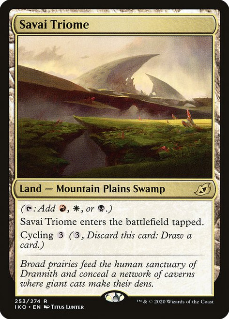 Savai Triome (IKO) (Foil) (#253)