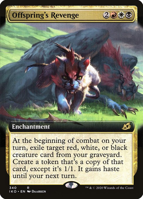Offspring's Revenge (IKO) (Foil) (Extended Art) (#340)