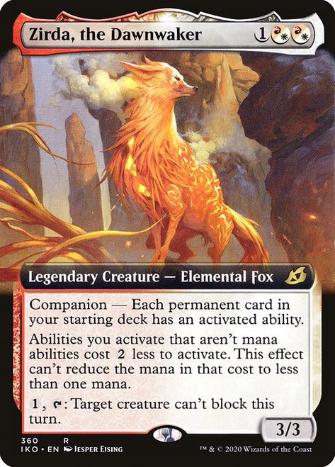 Zirda, the Dawnwaker (IKO) (Foil) (Extended Art) (#360)