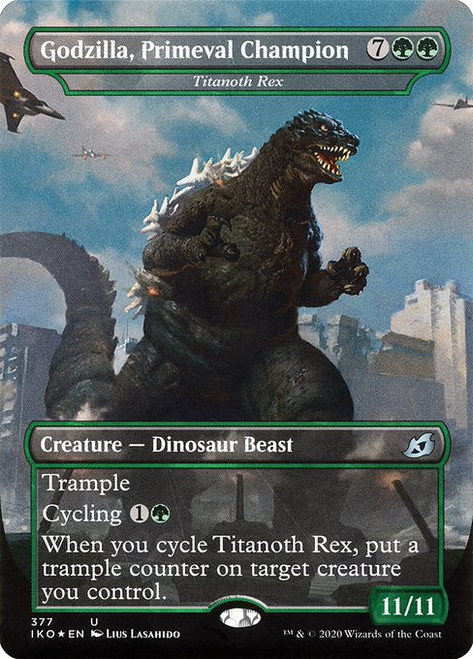 Titanoth Rex (IKO) (Foil) (Borderless) (#377)