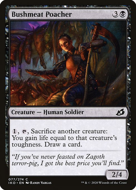 Bushmeat Poacher (IKO) (Foil) (#77)