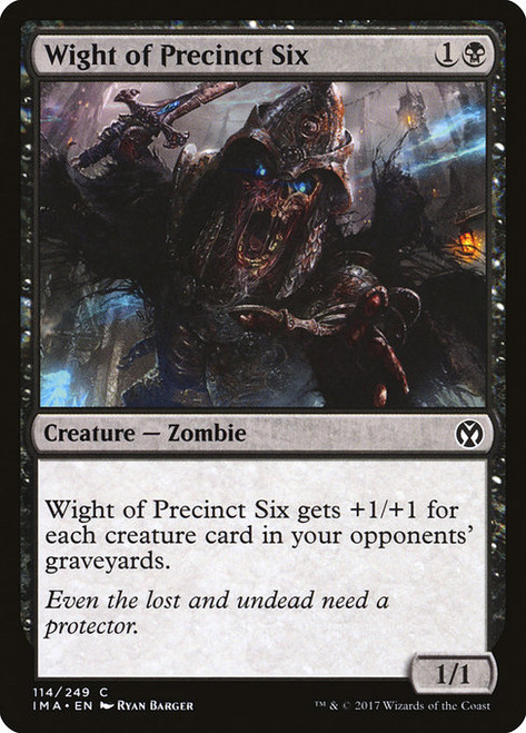 Wight of Precinct Six (IMA) (Foil) (#114)