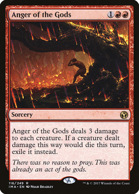 Anger of the Gods (IMA) (Foil) (#116)