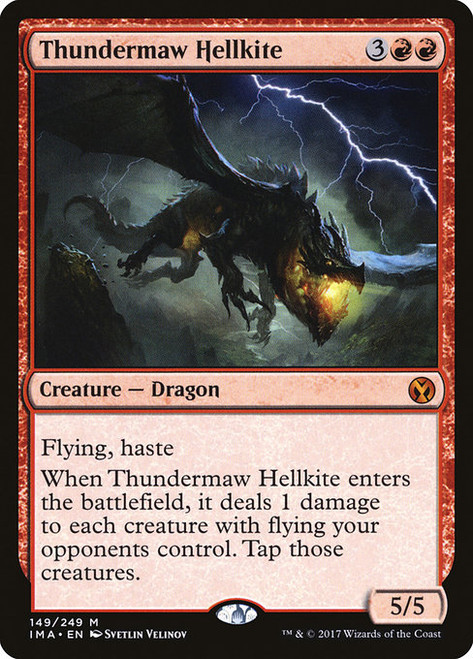 Thundermaw Hellkite (IMA) (Foil) (#149)