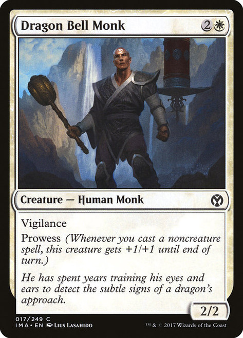 Dragon Bell Monk (IMA) (Foil) (#17)