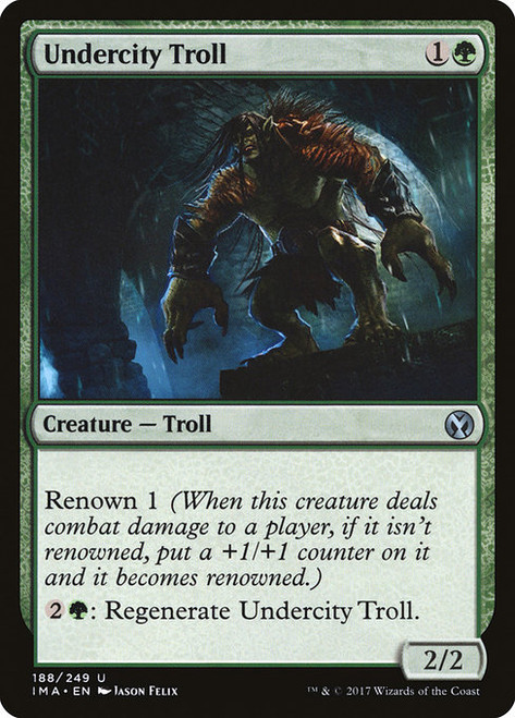 Undercity Troll (IMA) (Foil) (#188)