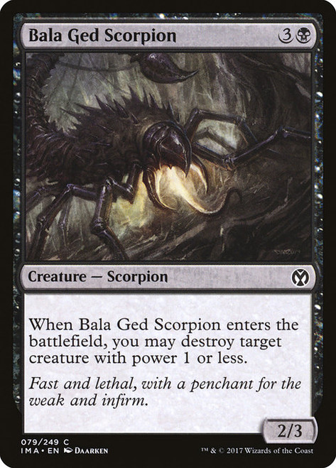 Bala Ged Scorpion (IMA) (#79)