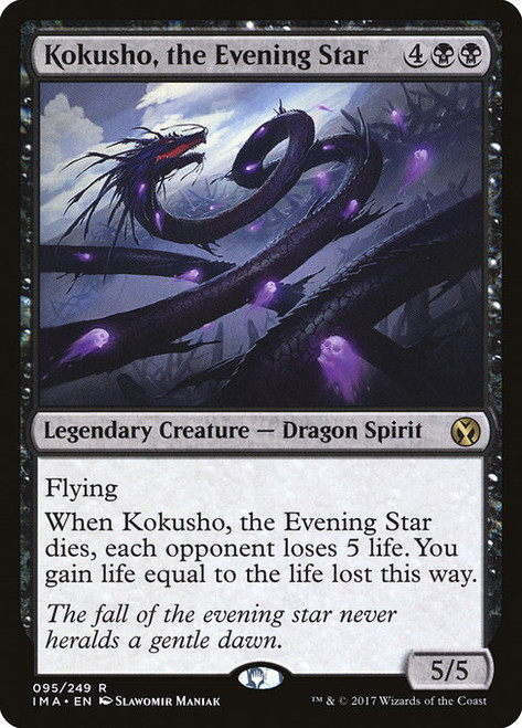 Kokusho, the Evening Star (IMA) (Foil) (#95)