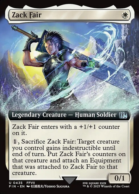 Zack Fair (FIN) (Extended Art) (#435) Zack Fair (FIN) (Extended Art) (#435)