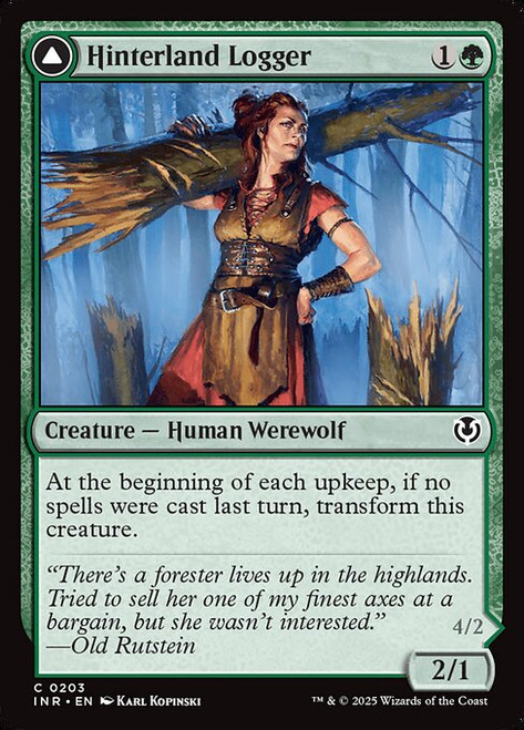 Hinterland Logger // Timber Shredder (INR) (#203)