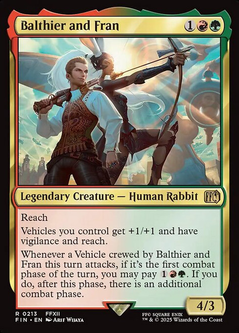 Balthier and Fran (FIN) (Foil) (#213)
