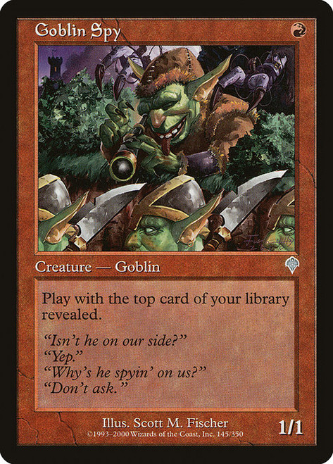 Goblin Spy (INV) (Foil) (#145)