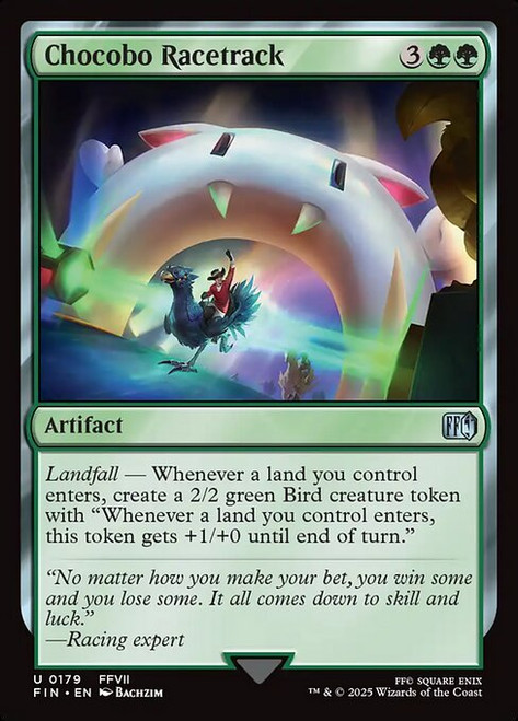 Chocobo Racetrack (FIN) (Foil) (#179)