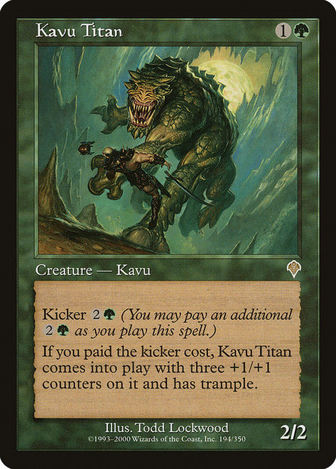 Kavu Titan (INV) (Foil) (#194)