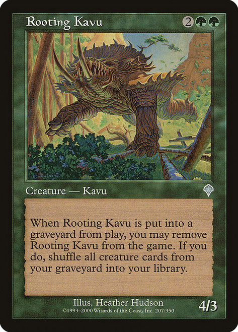 Rooting Kavu (INV) (Foil) (#207)
